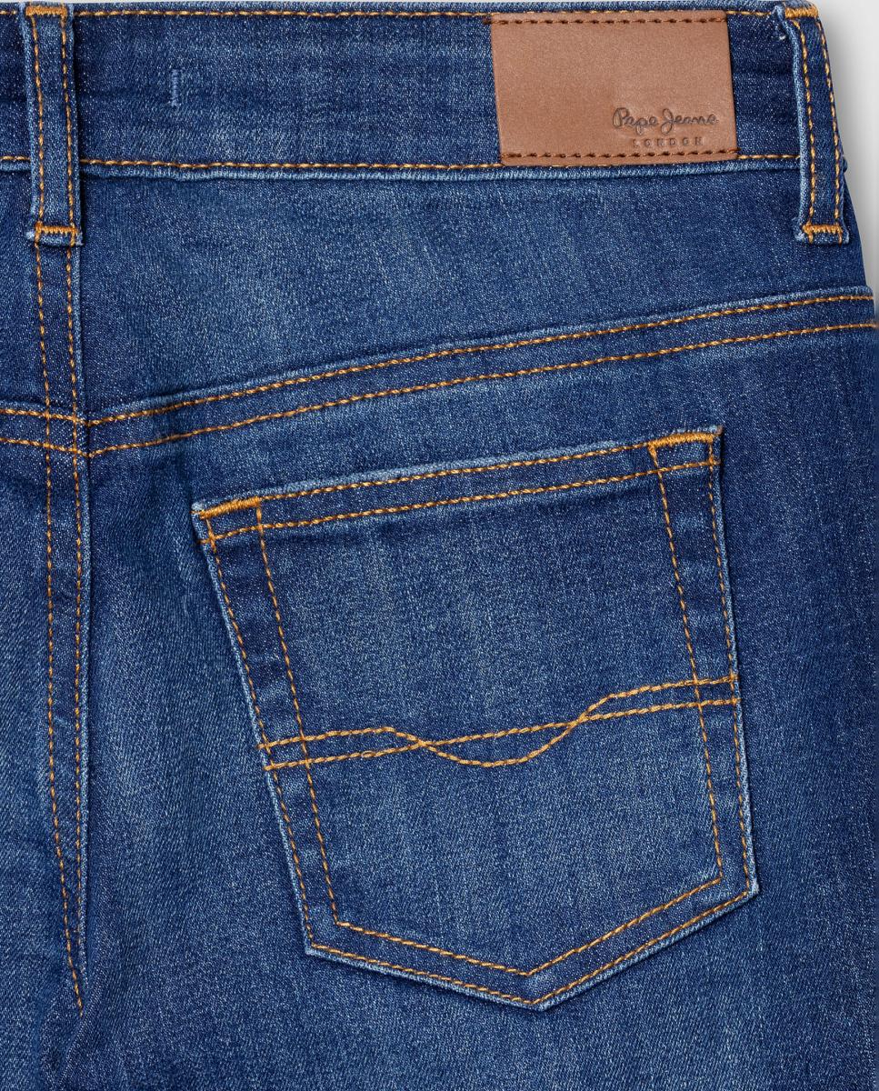 Jeans Wide Leg Lexy Studs Pepe Jeans Azul-4