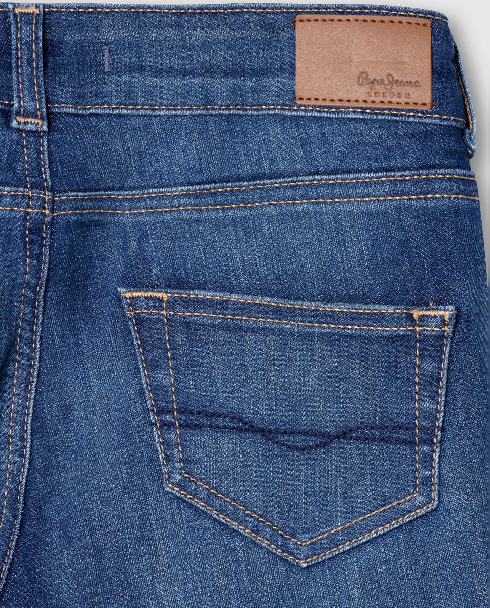 Jeans Slim Flare Sally Azul-4