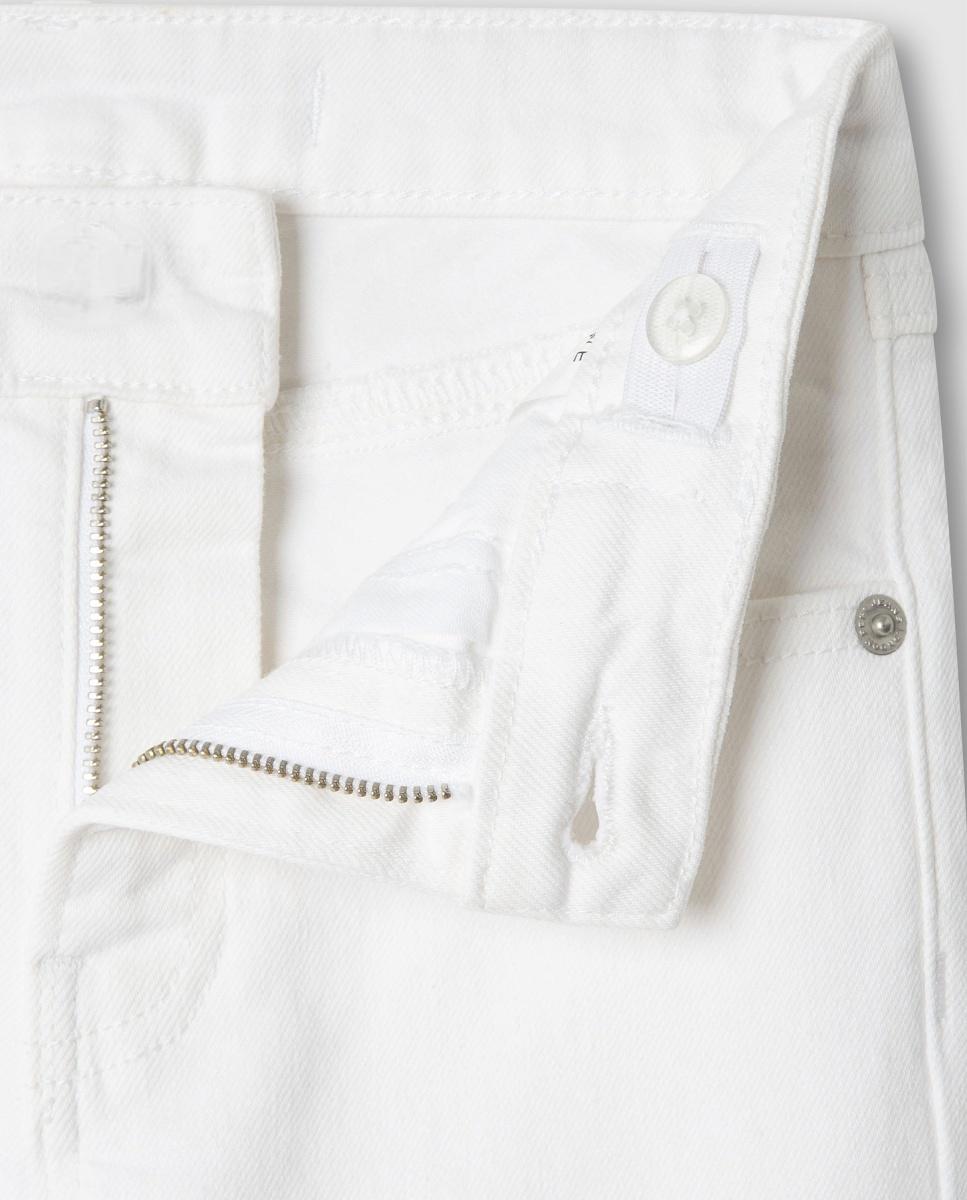 Calças à Boca de Sino Slim Flare Willa Pepe Jeans Branco-3