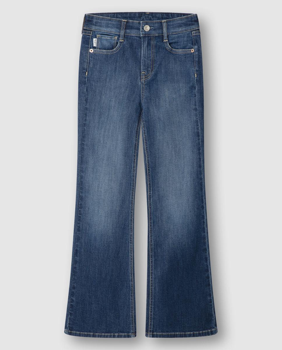 Imagem 0 de Calças à Boca de Sino Slim Flare Willa