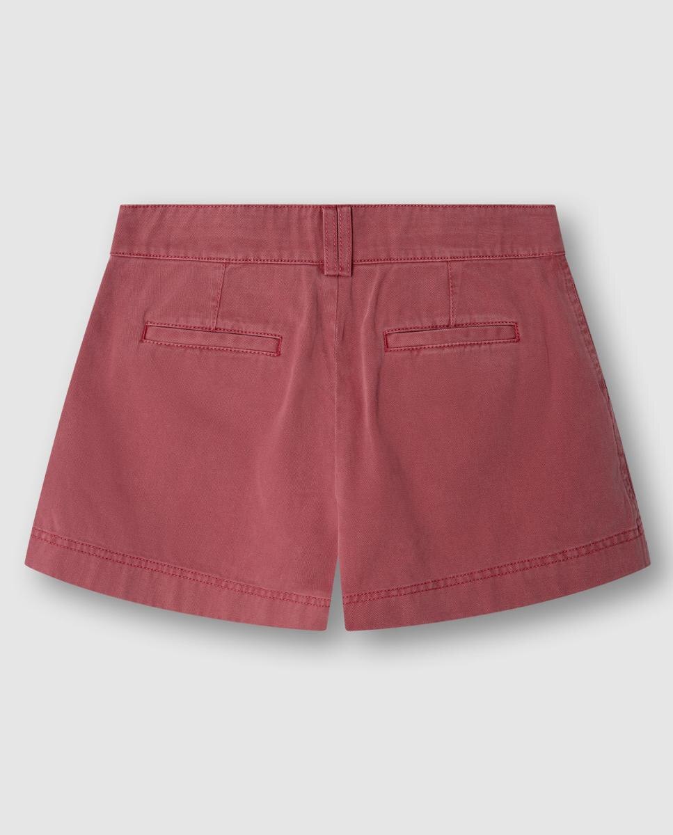 Calções Chino Ivory Grená-2
