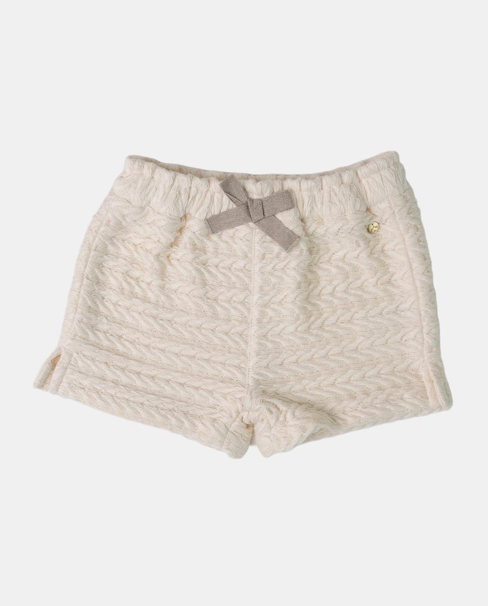 Short Niña - NANOS - Blanco Blanco-1