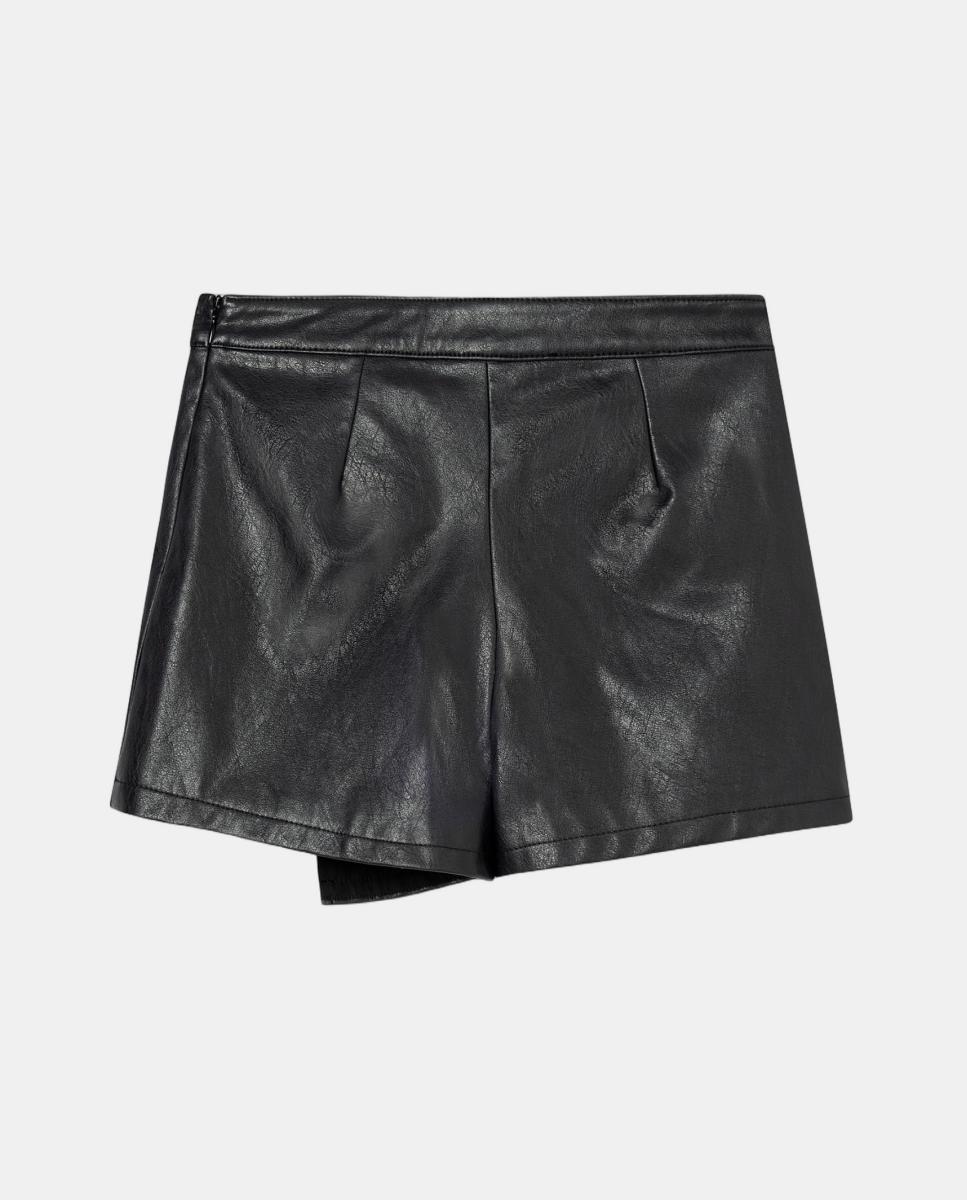 Falda pantalón Naz de niña - Pepe Jeans - Negro Negro-2
