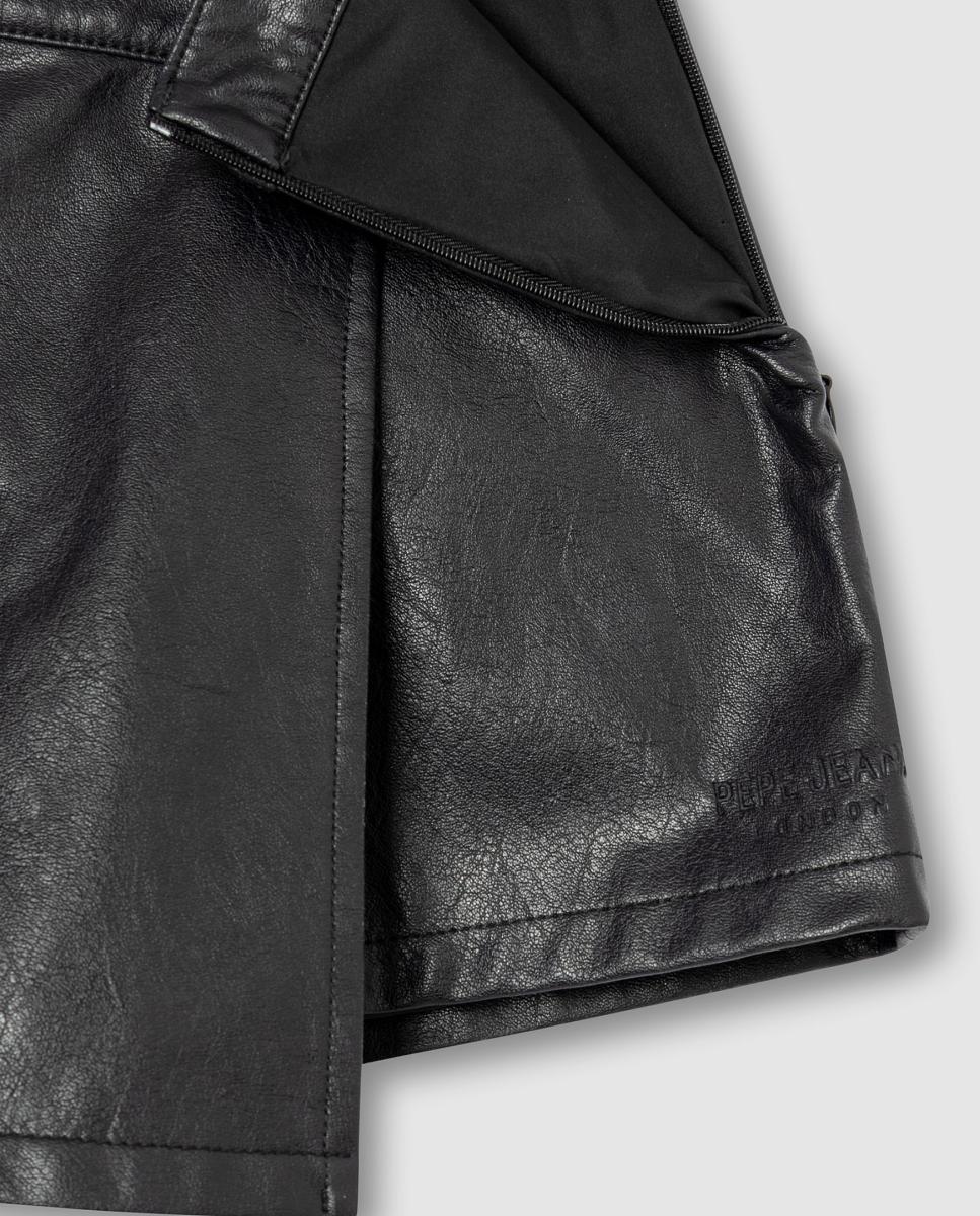 Falda pantalón Naz de niña - Pepe Jeans - Negro Negro-4