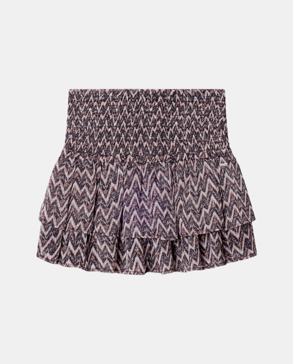 Minifalda de gasa Nilsa de niña - Pepe Jeans - Multicolor Multicolor-1