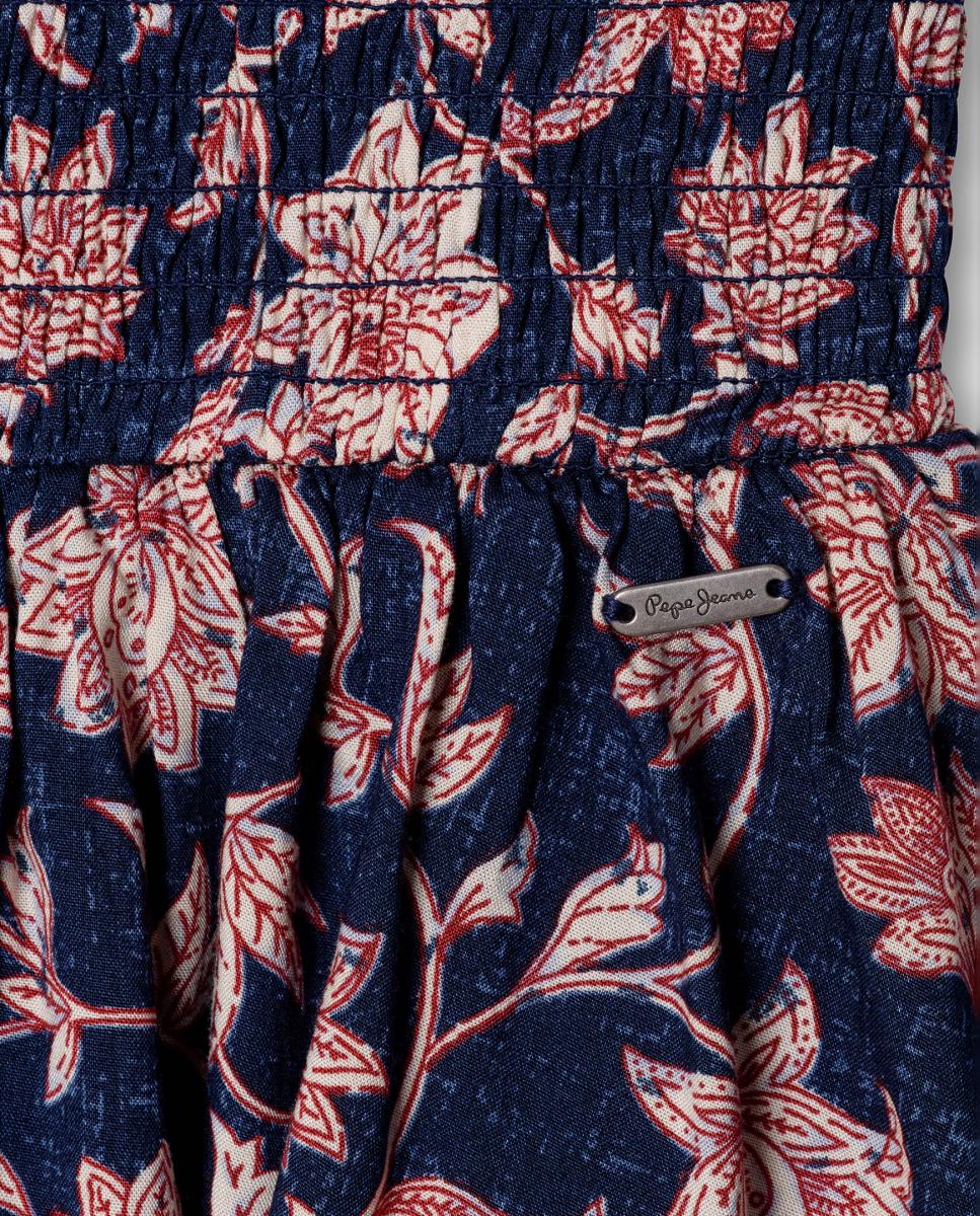 Minissaia de Chiffon Noelle Pepe Jeans Multicolor-4