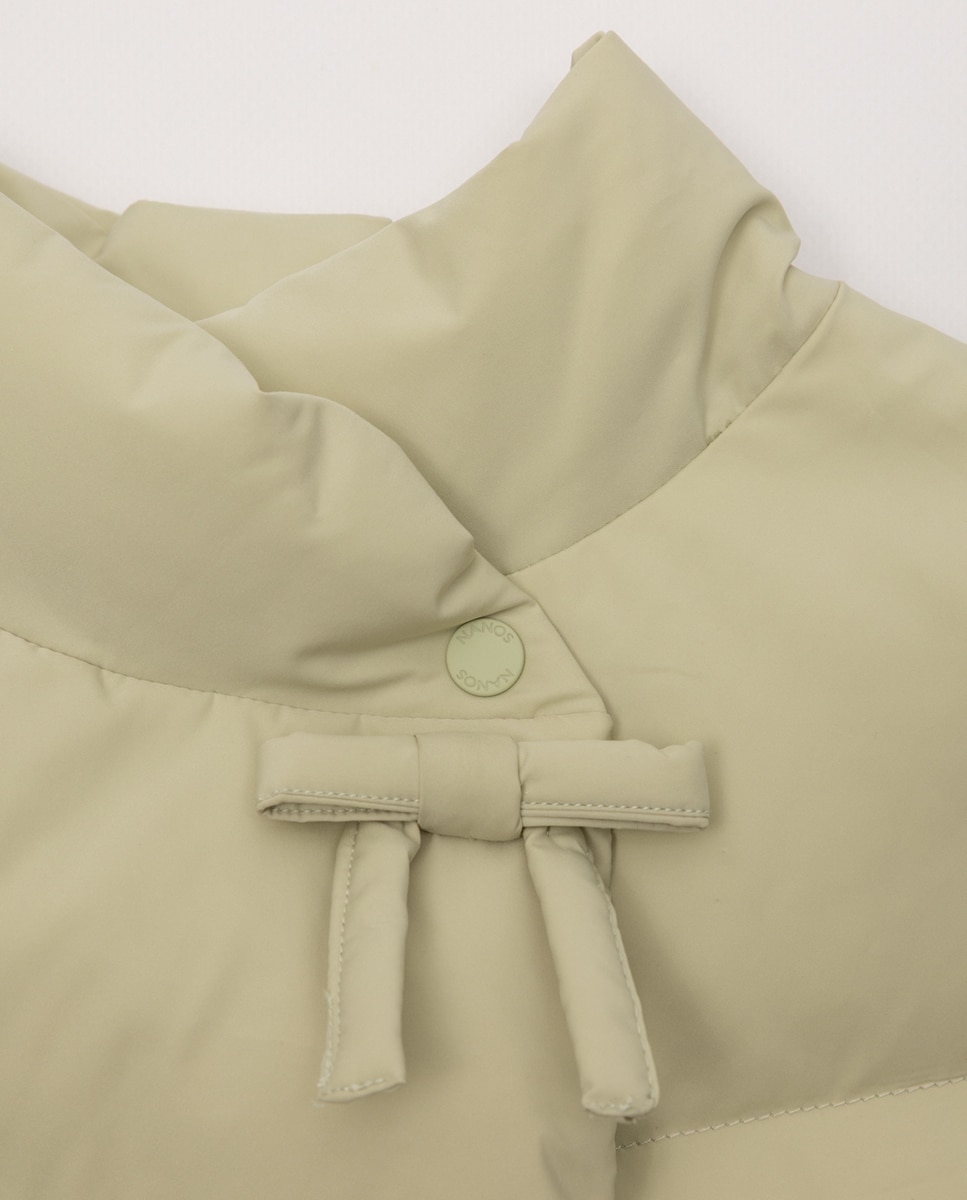 Blusão Acolchoado Júnior Verde-claro-3