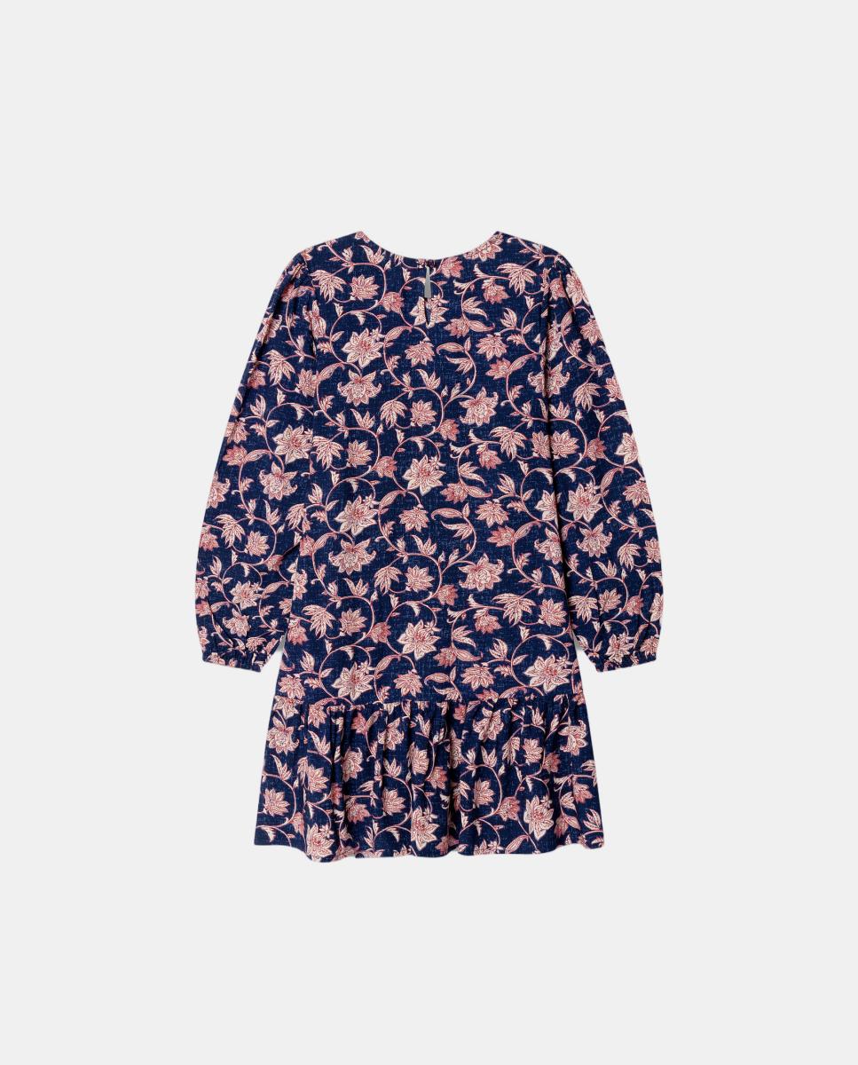 Mini Vestido de Chiffon Noba Pepe Jeans Multicolor-2