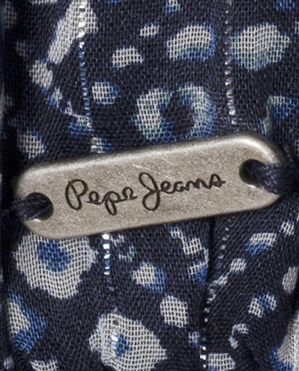 Vestido Estampado Imabel Pepe Jeans Azul-marinho-4