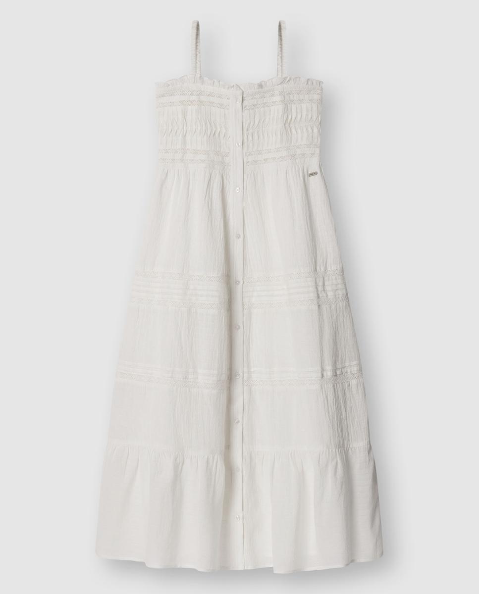 Imagem 0 de Vestido de Alças com Bordados Idana