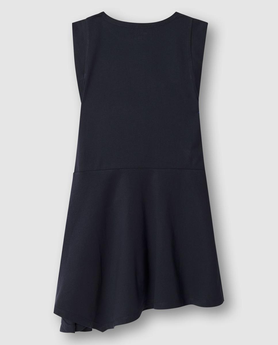 Vestido com Godet Isobel Pepe Jeans Azul-marinho-2