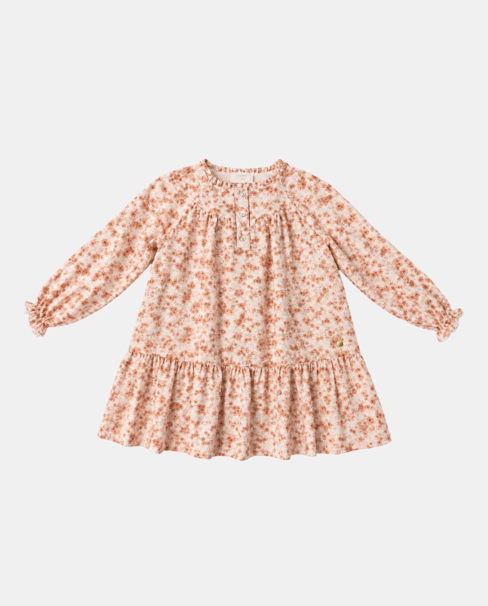 Imagen 0 de Vestido Niña Salmón