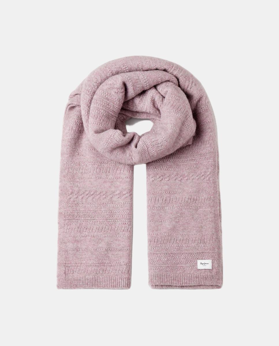 Bufanda Monique de niña - Pepe Jeans - Rosa Rosa-1