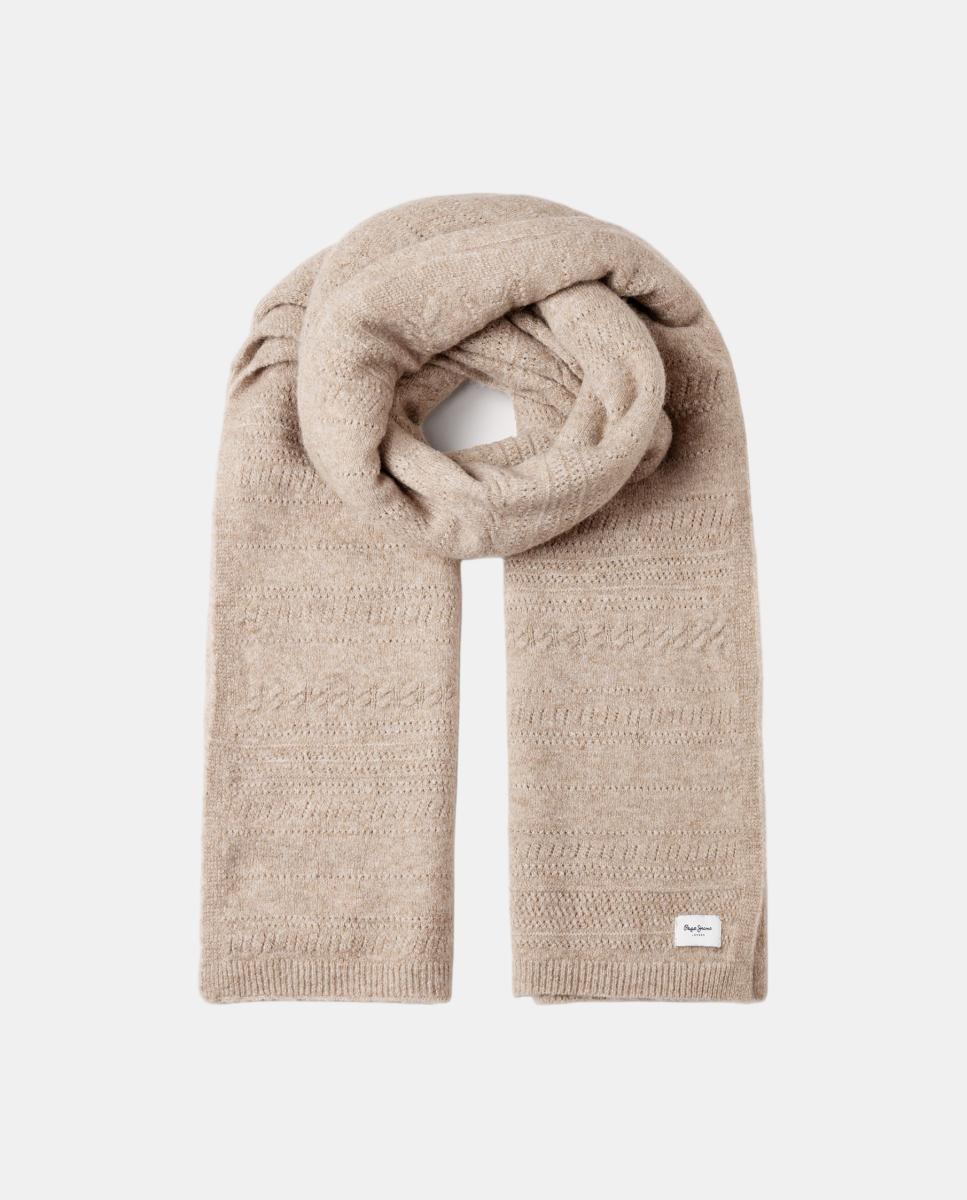Bufanda Monique de niña - Pepe Jeans - Beige Beige-1