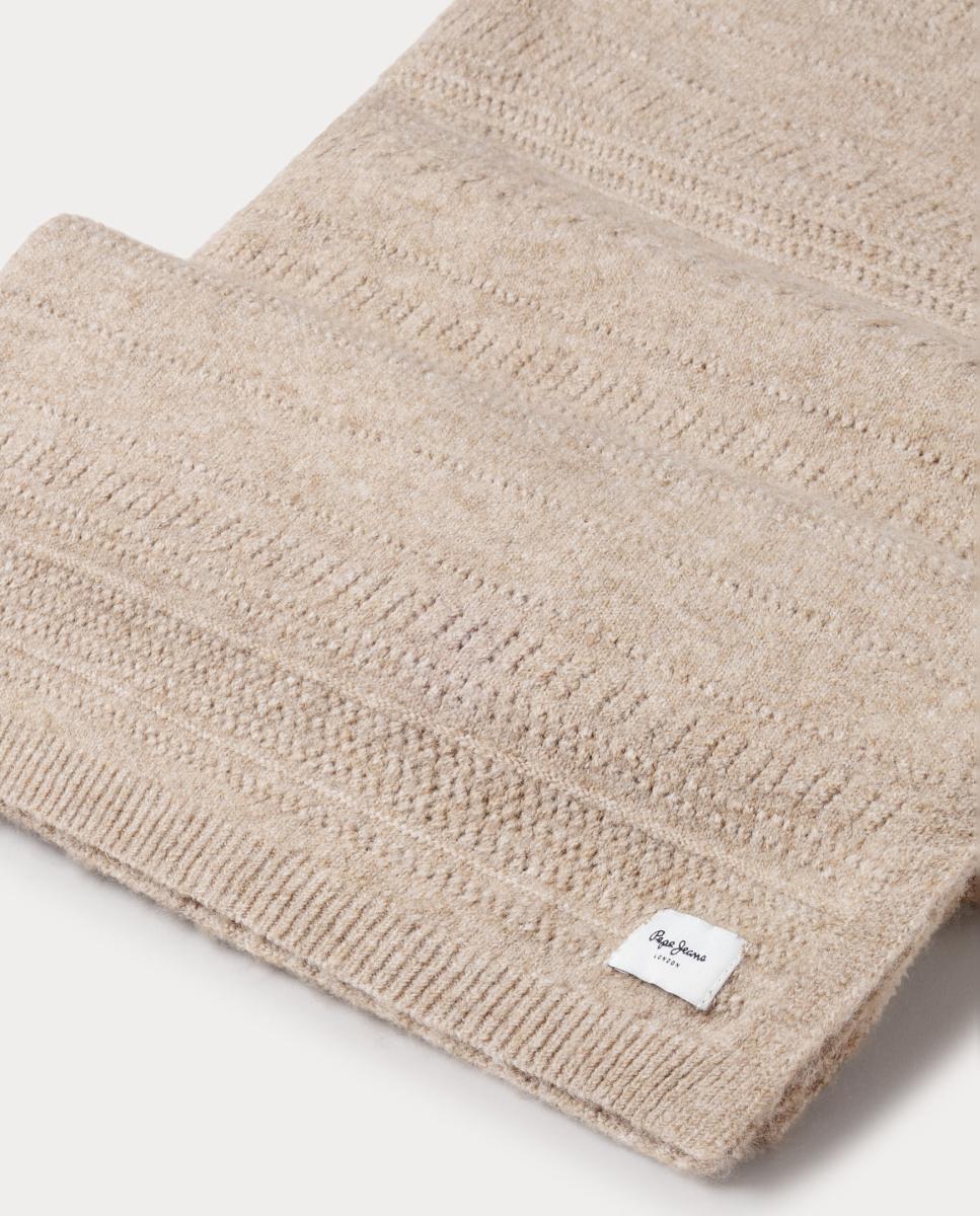 Bufanda Monique de niña - Pepe Jeans - Beige Beige-3