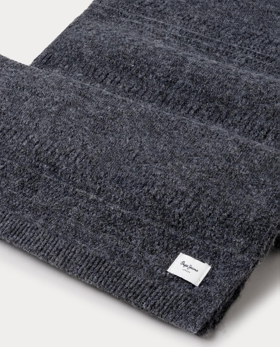Bufanda Monique de niña - Pepe Jeans - Gris oscuro Gris oscuro-3