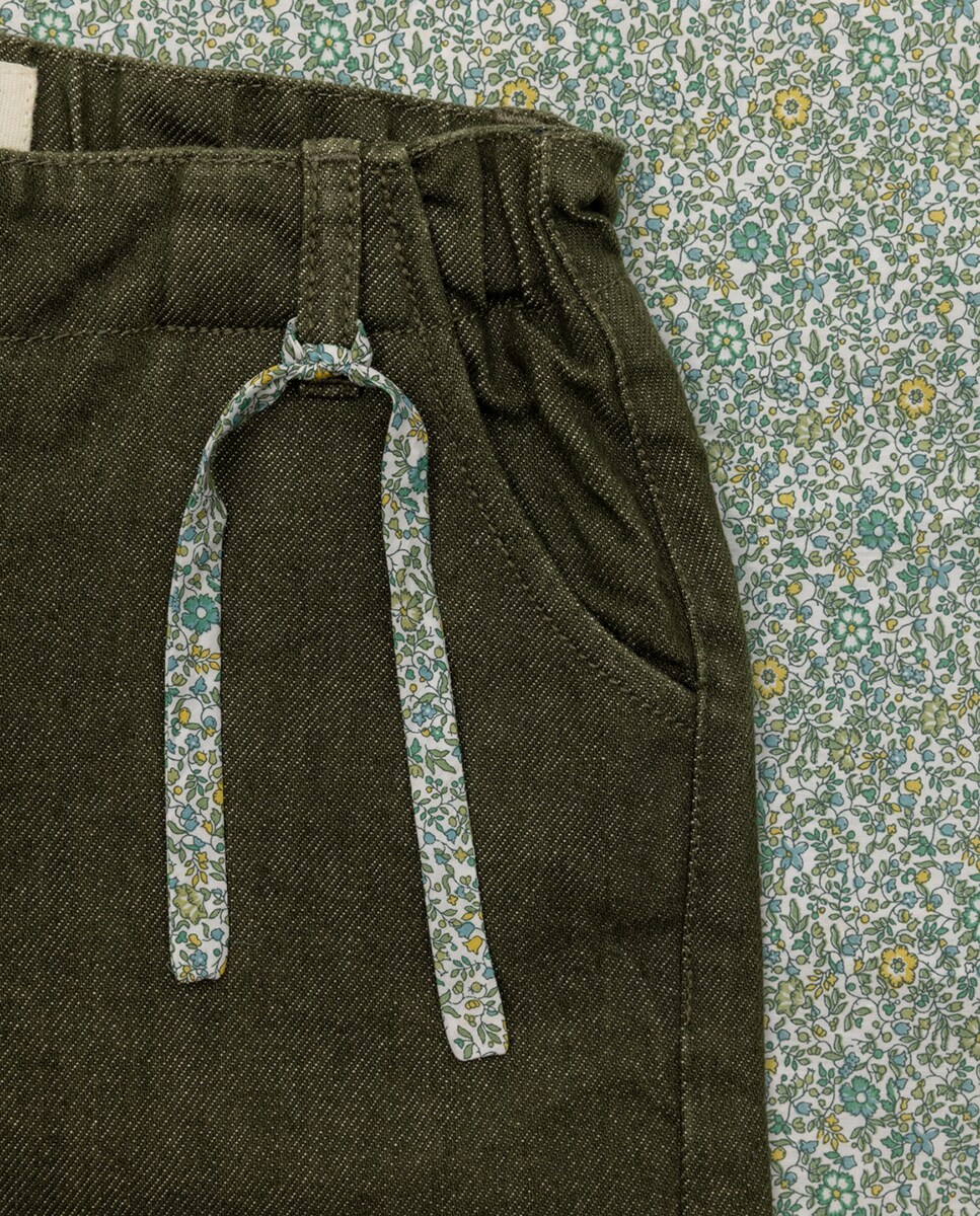 Calças Júnior Verde-2