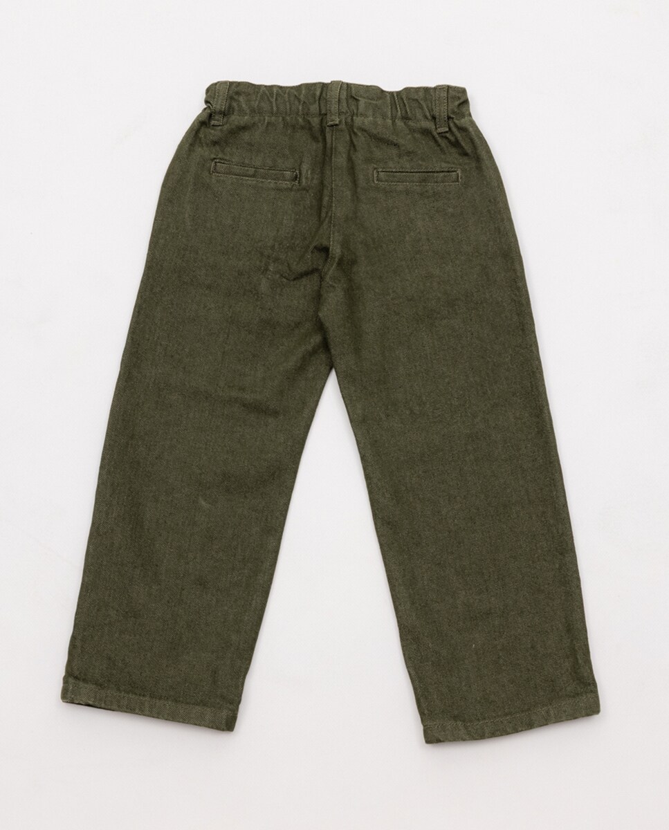 Calças Júnior Verde-3