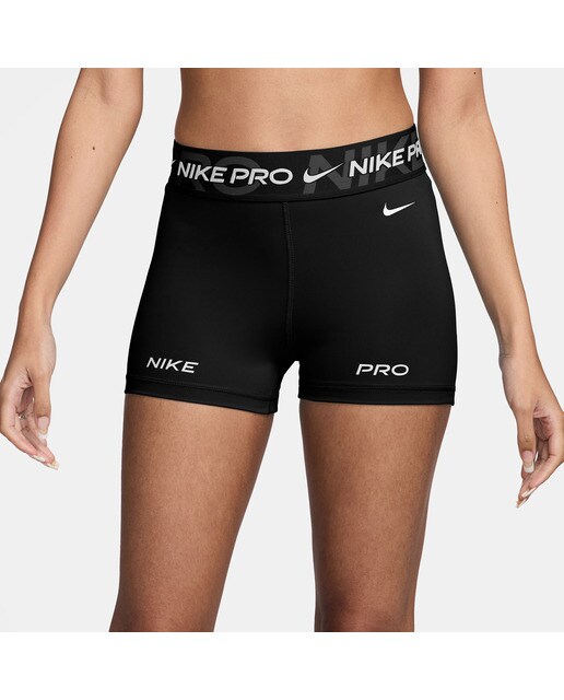 Calças de malha de mulher Pro Nike Preto-1