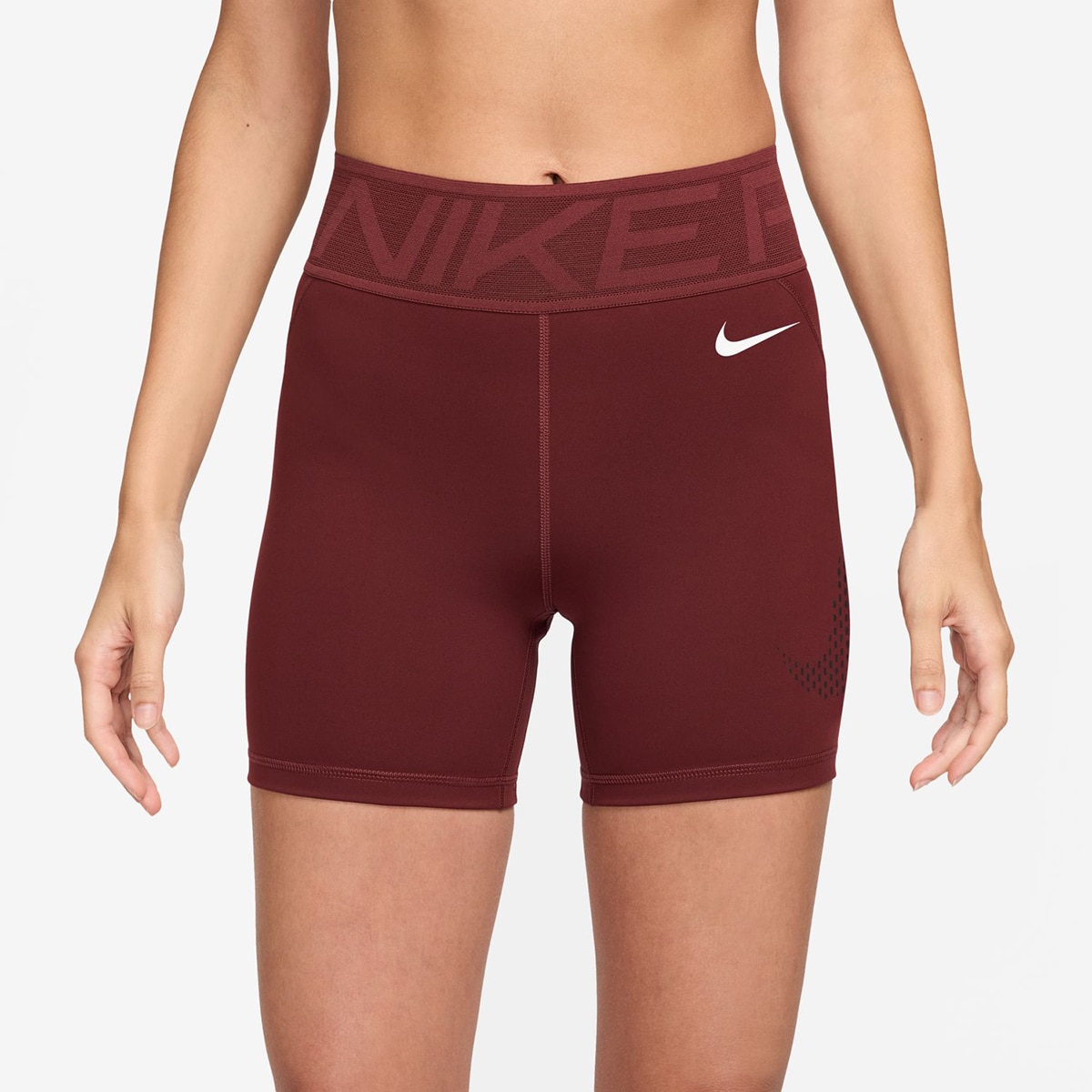 Leggings Tipo Calções de Mulher Pro Sculpt Grená-1