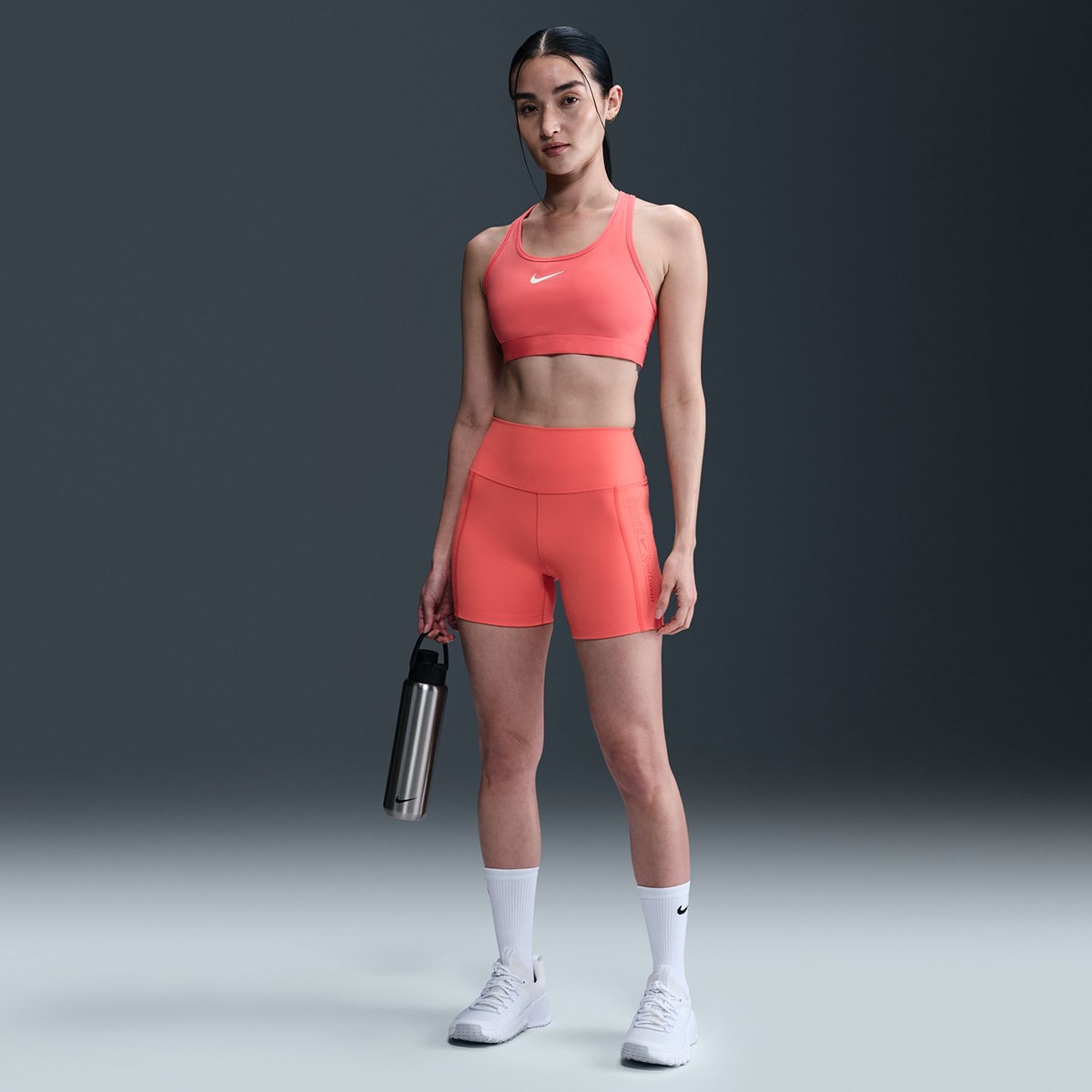 Malla corta de mujer DF One 5'' Nike - Naranja Naranja-1