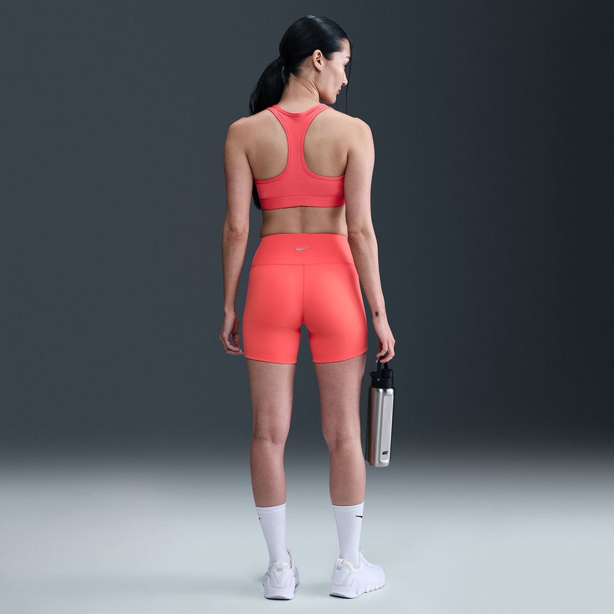 Malla corta de mujer DF One 5'' Nike - Naranja Naranja-2