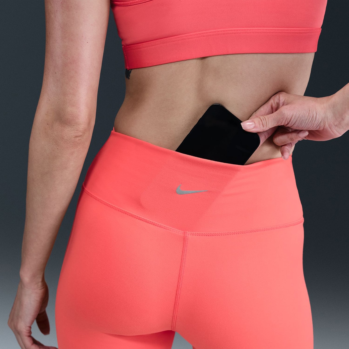 Malla corta de mujer DF One 5'' Nike - Naranja Naranja-3