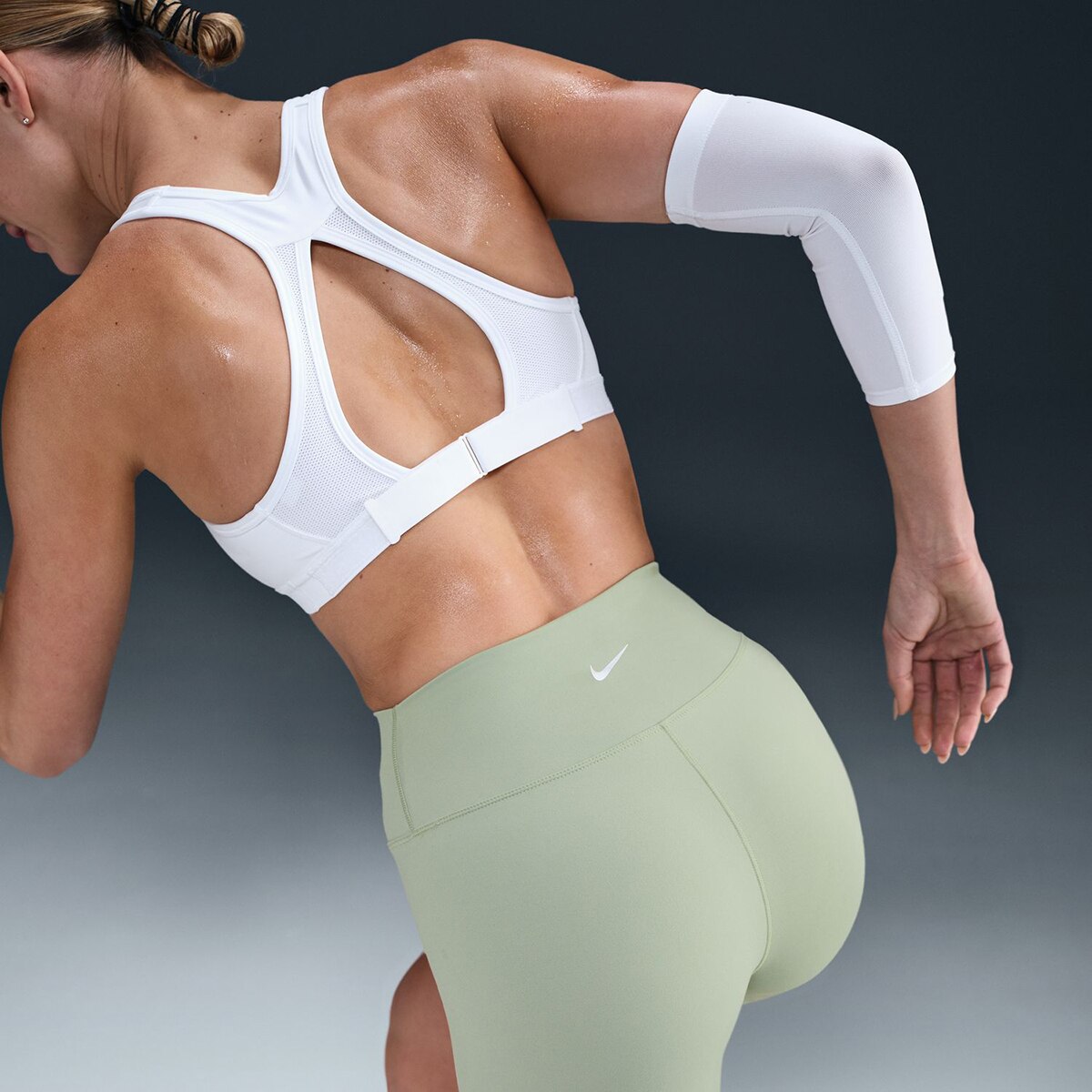 Leggings Tipo Calções de Mulher DF One 5'' Verde-5