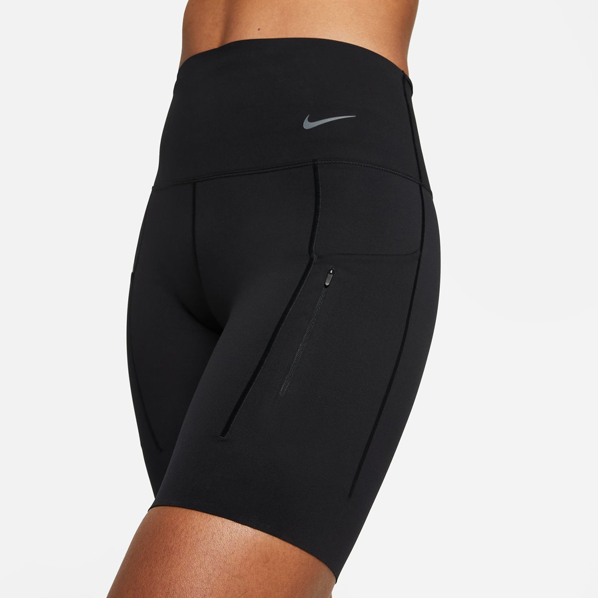 Leggings Tipo Calções de Mulher Go Preto-1