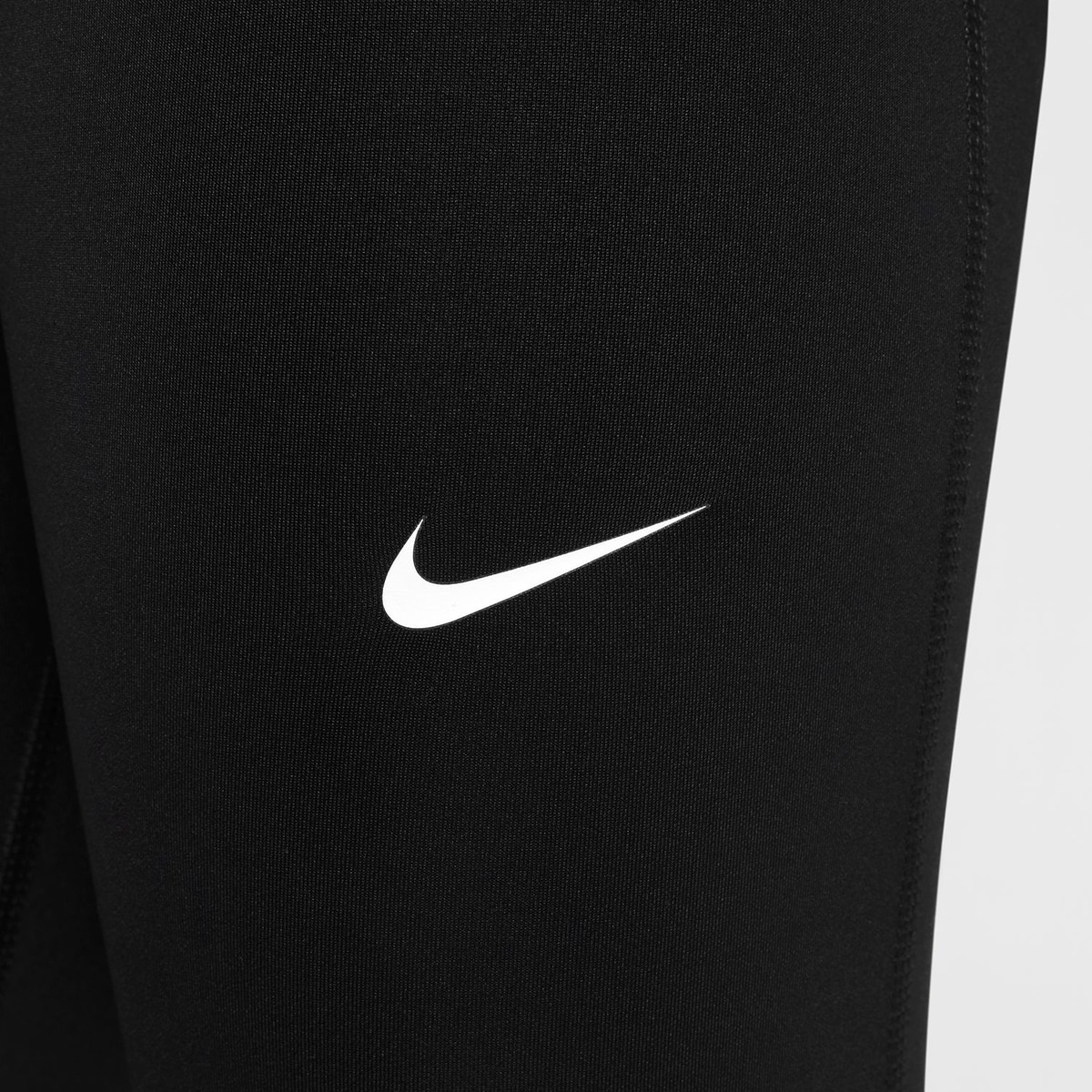 Calças de malha de menina Pro Nike Preto-4