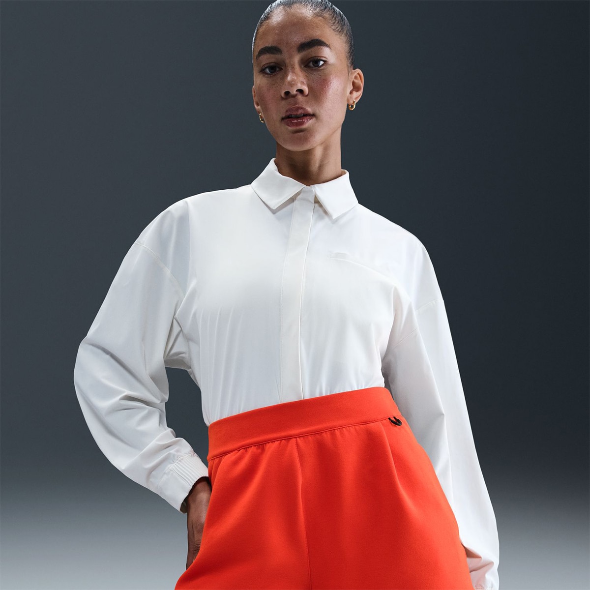 Calções de mulher 24.7 ImpossiblySoft Laranja-5