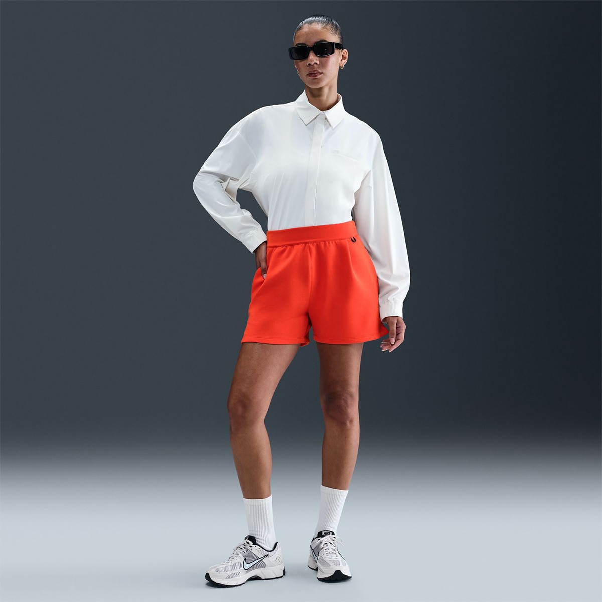 Calções de mulher 24.7 ImpossiblySoft Laranja-6