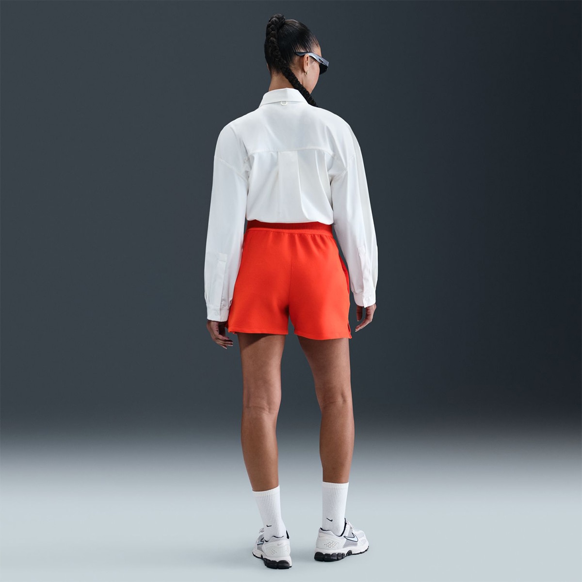 Calções de mulher 24.7 ImpossiblySoft Laranja-7