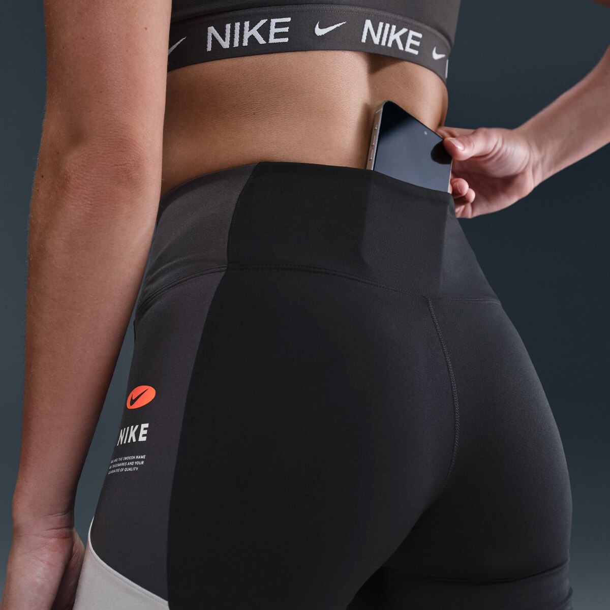 Leggings Tipo Calções de Mulher One Preto-6