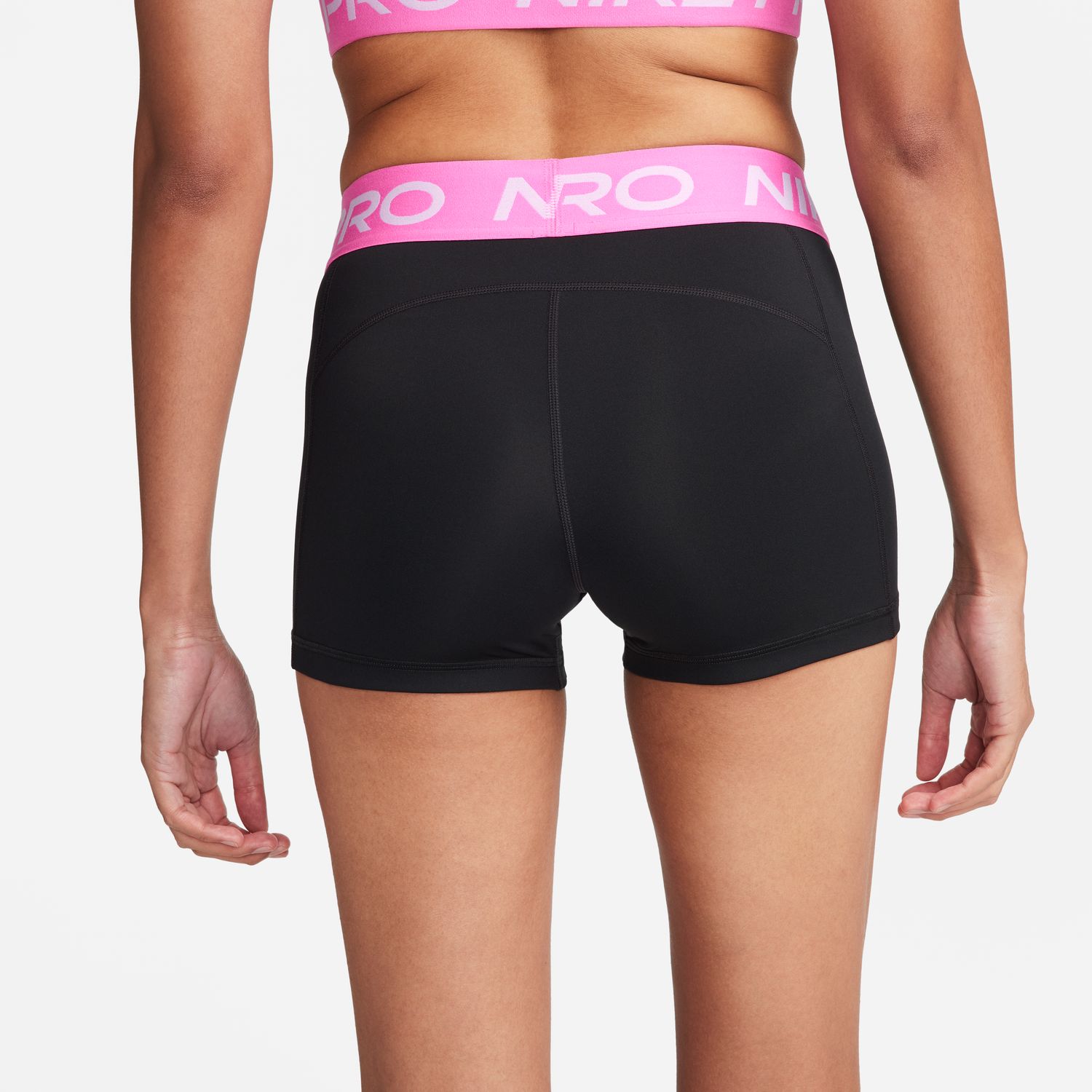 Leggings Tipo Calções de Mulher Pro Preto-3