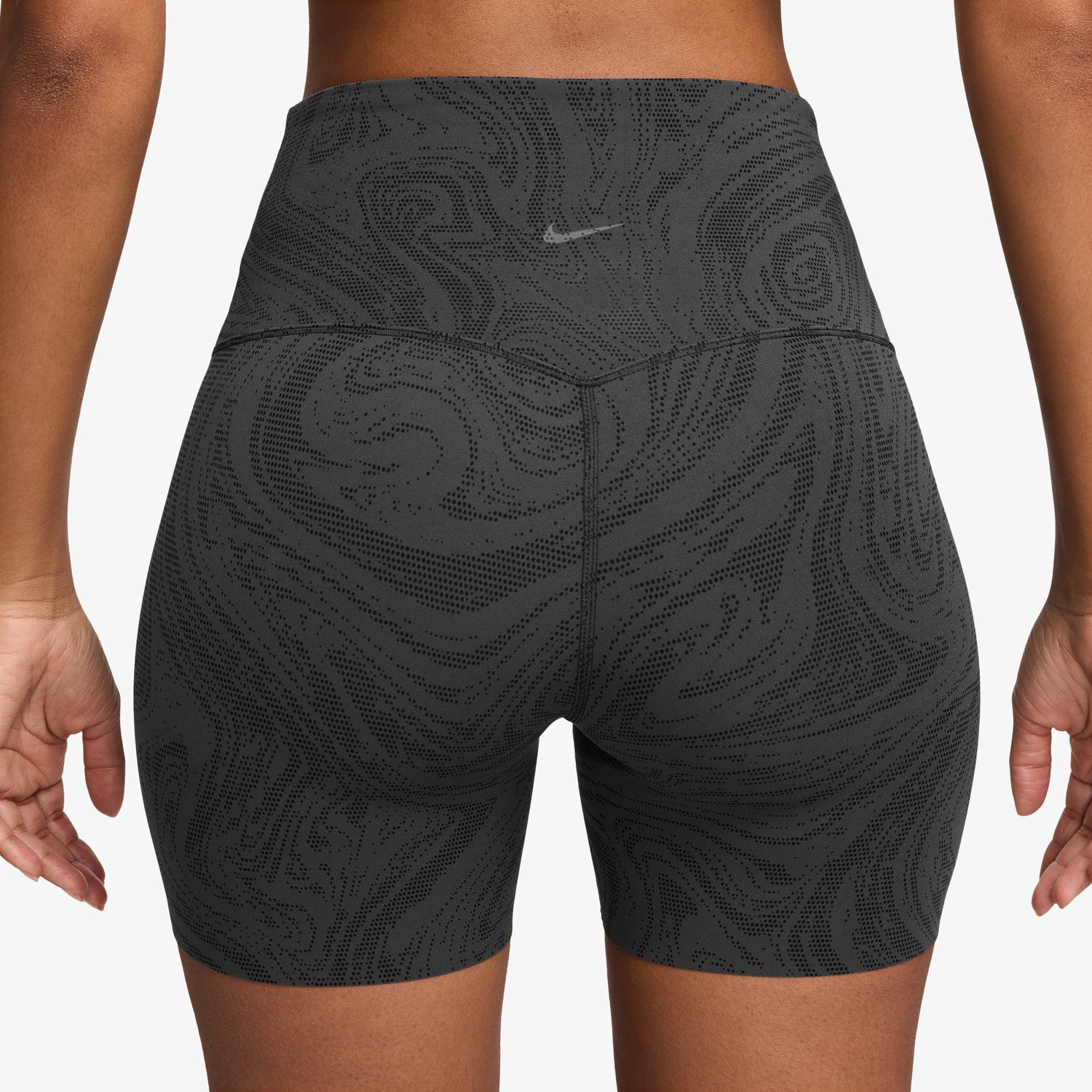 Leggings Tipo Calções de Mulher Zenvy Preto / Cinzento-2