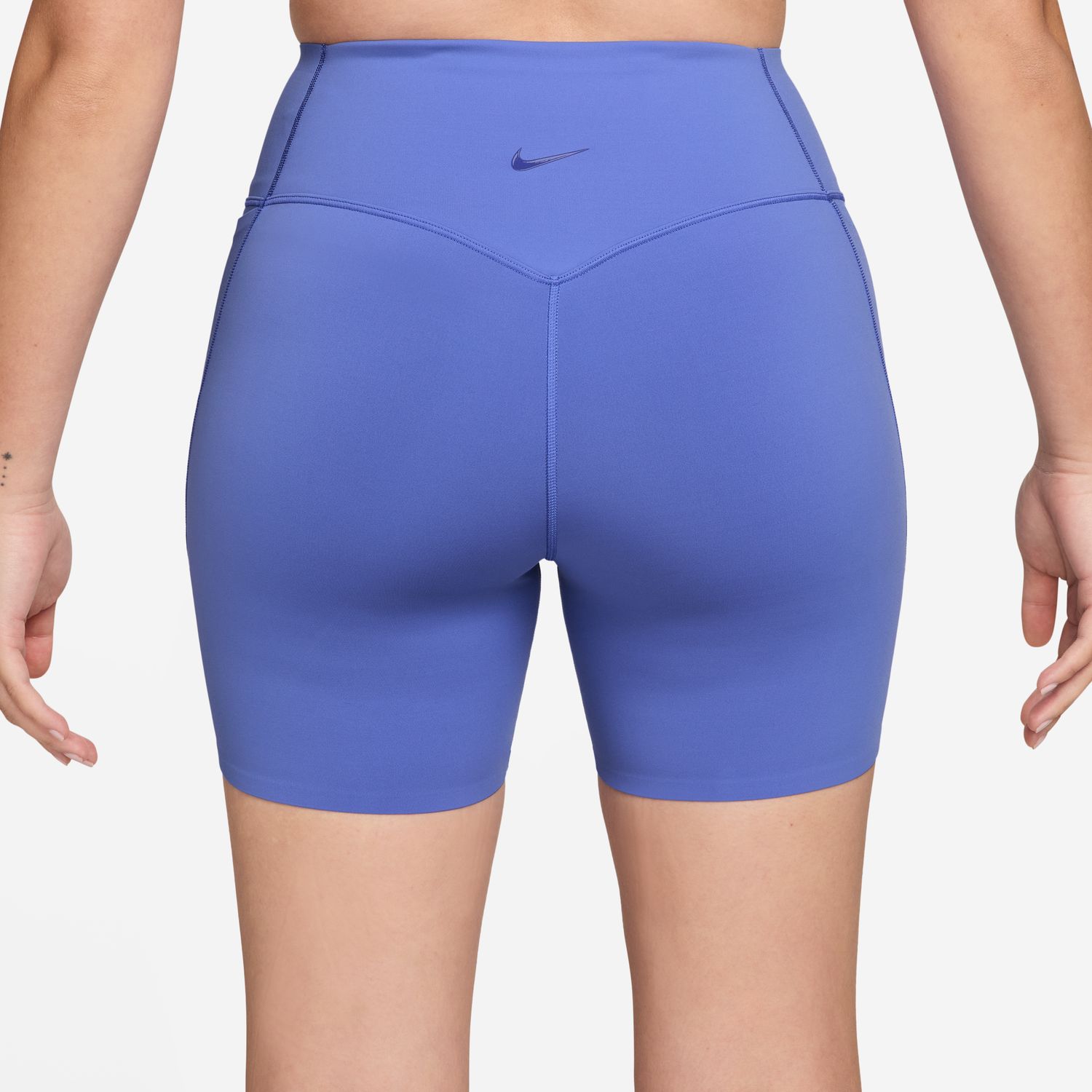 Leggings Tipo Calções de Mulher Universa Roxo-2