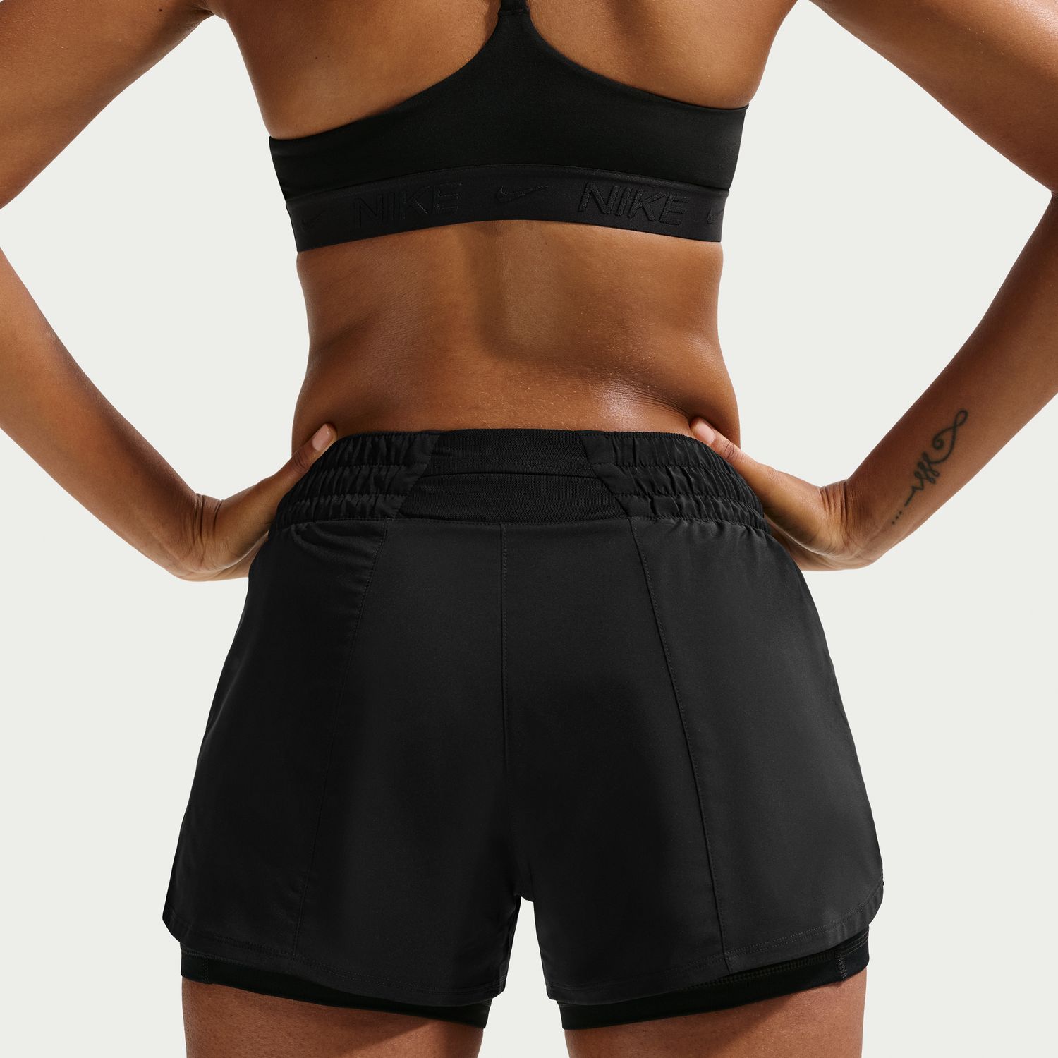 Calções de Mulher One 3'' 2in1 Short Preto-4
