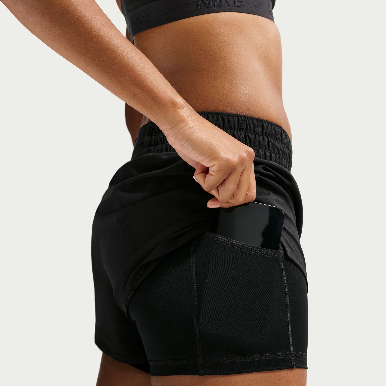 Calções de Mulher One 3'' 2in1 Short Preto-6