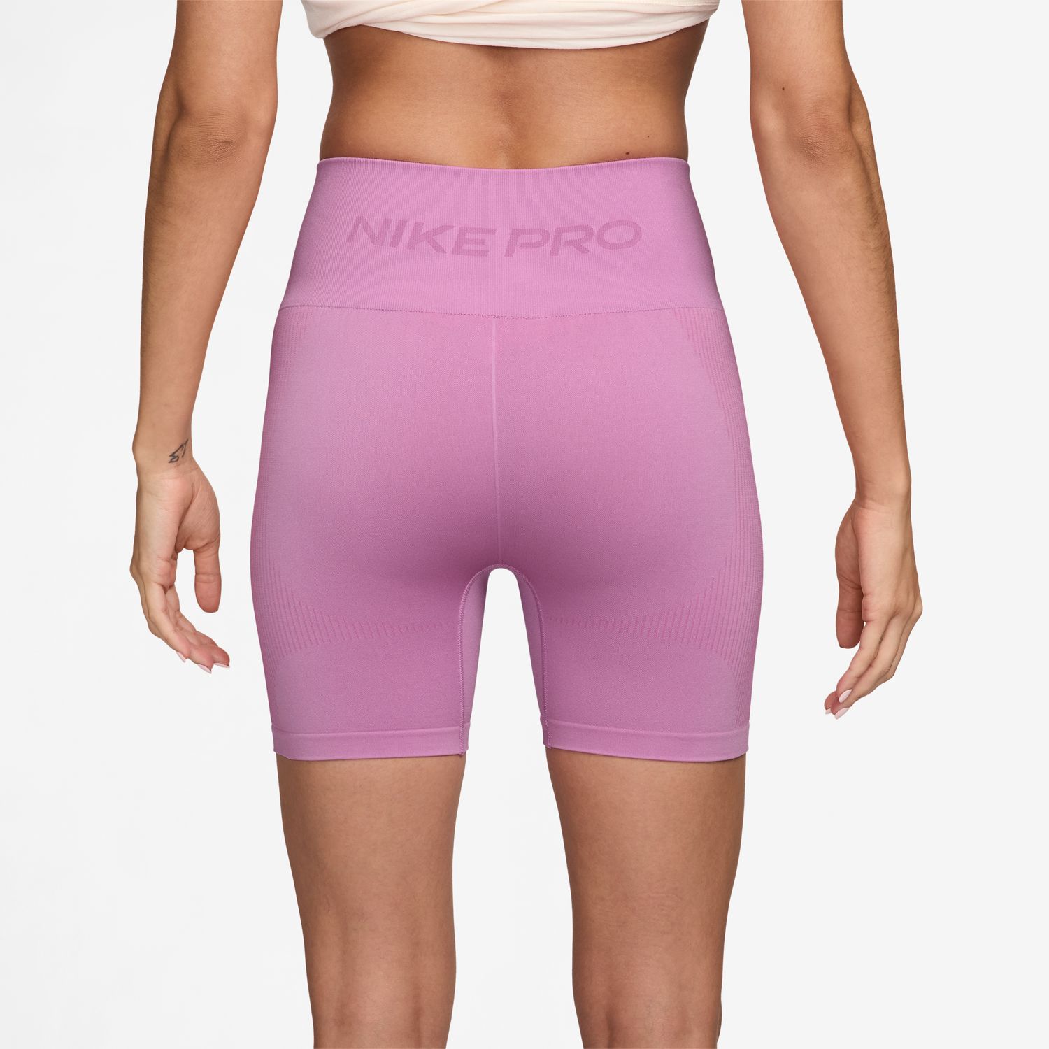 Leggings Tipo Calções de Mulher Pro Seamless Roxo-2