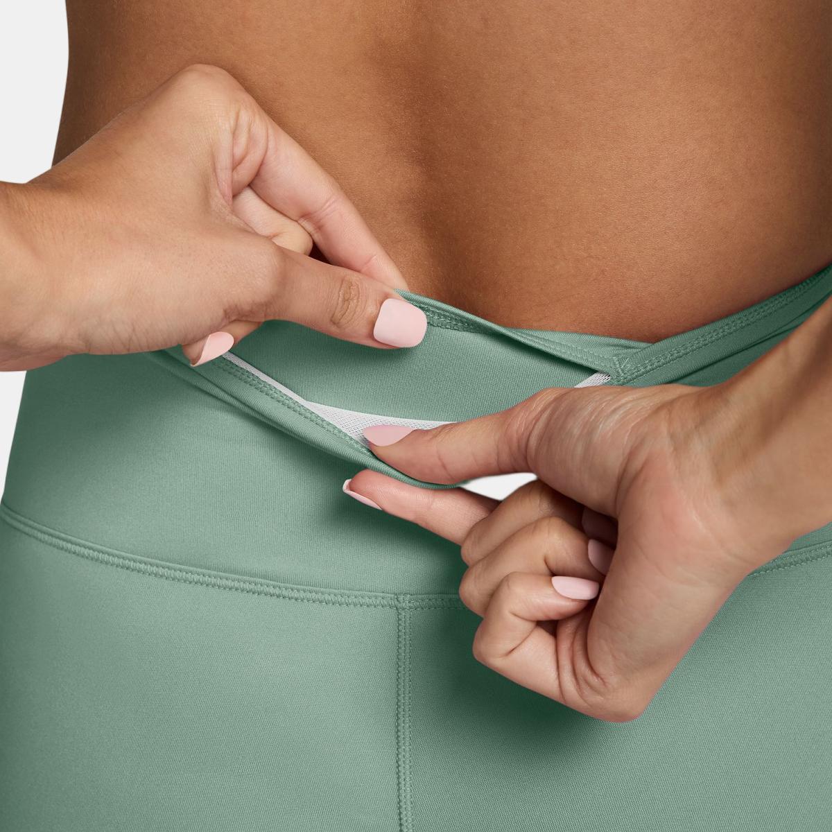 Leggings Tipo Calções de Mulher DF One 5'' Verde-4