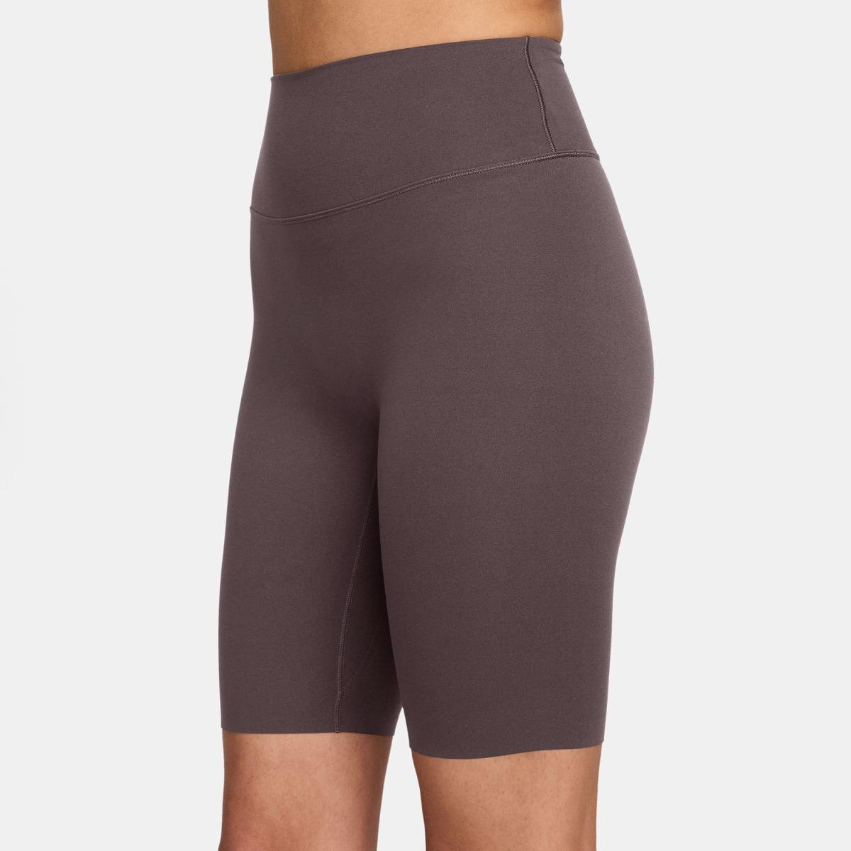 Leggings Tipo Calções de Mulher DF Zenvy 8'' Roxo-3