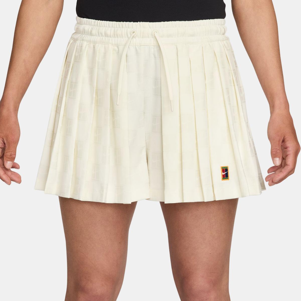 Calções de Training de Mulher W NKCT DF CRT CLTN HR Short Branco-1