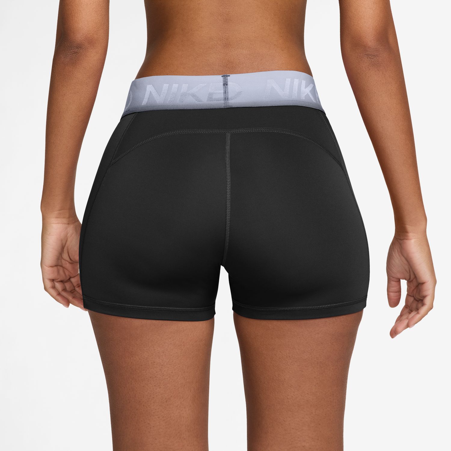 Leggings Tipo Calções de Mulher W NP DF Mr 3In Short Tt Grdnt Preto-2