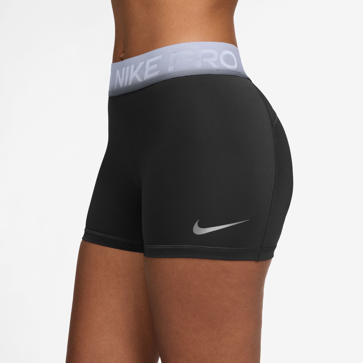Leggings Tipo Calções de Mulher W NP DF Mr 3In Short Tt Grdnt Preto-3