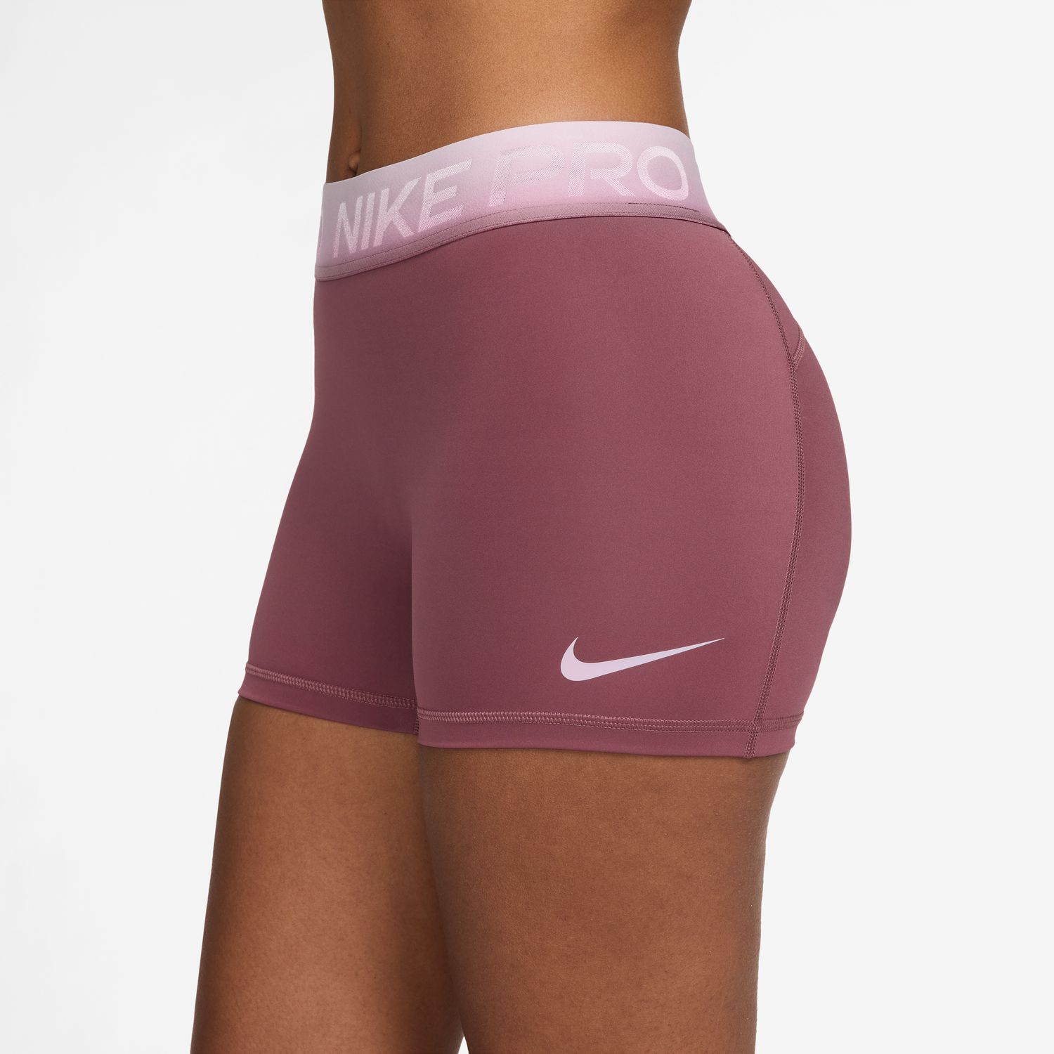 Leggings Tipo Calções de Mulher W NP DF MR 3IN SHORT TT GRDNT Vermelho-3