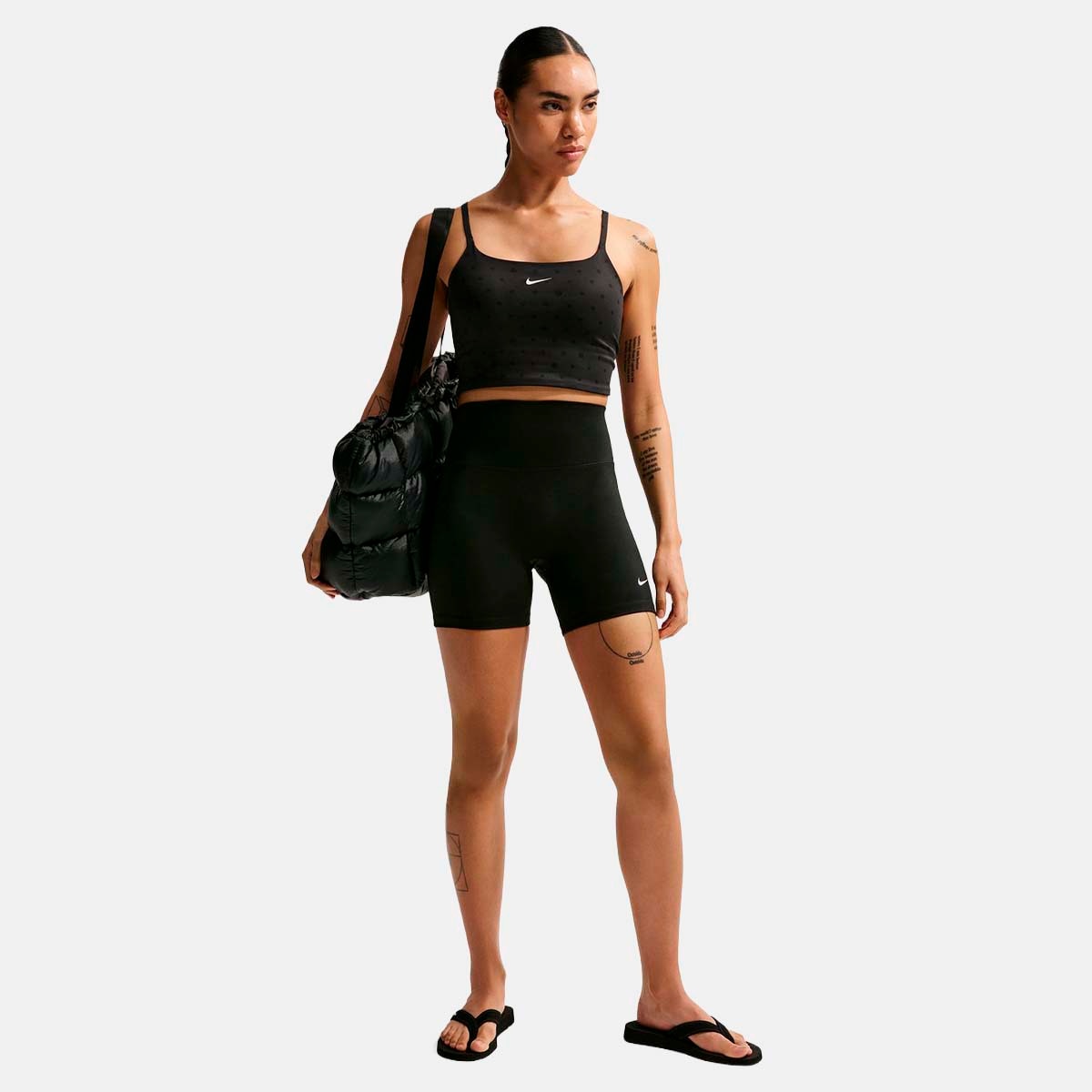Imagem 0 de Leggings Tipo Calções de Mulher W Nk DF One HR 5In