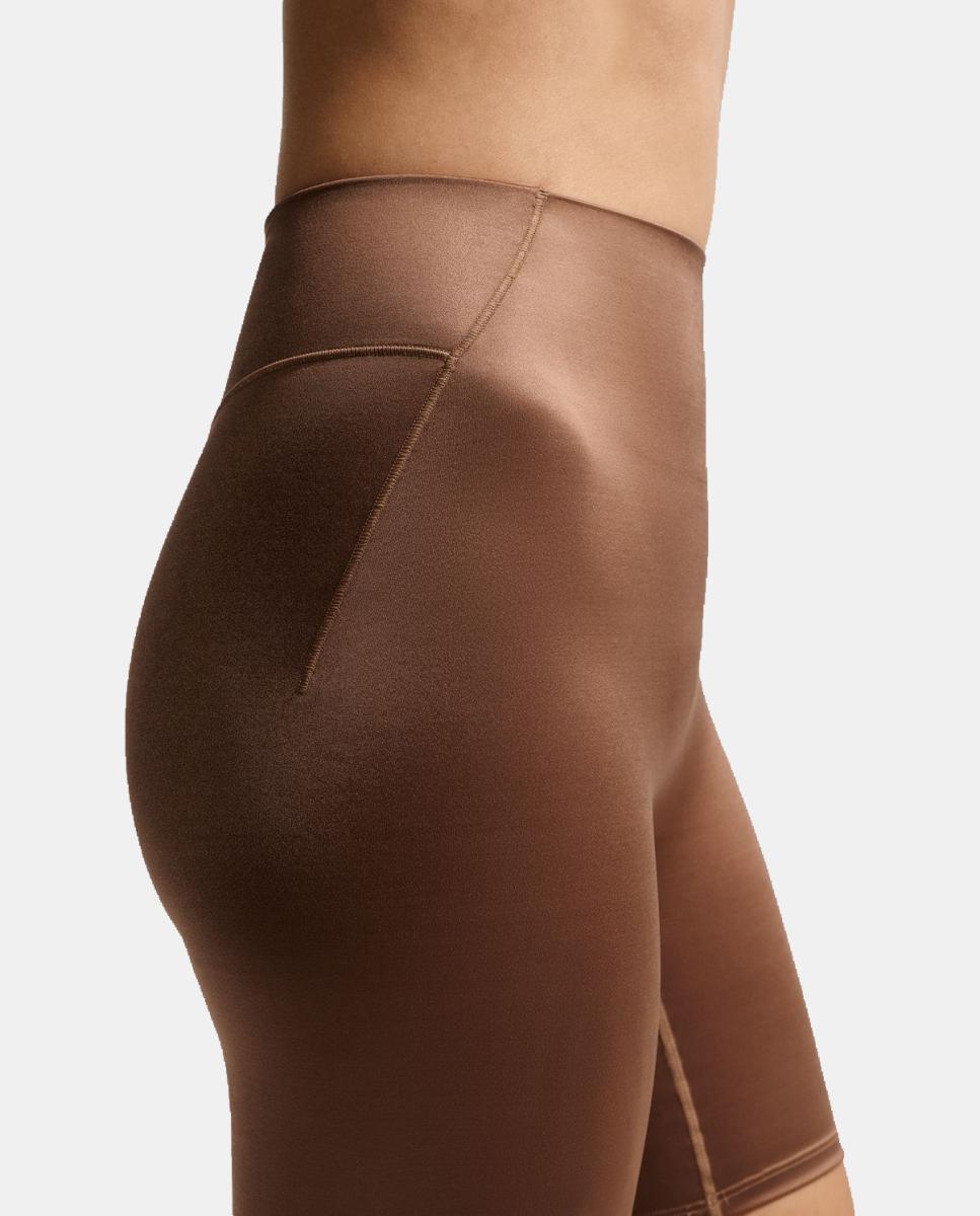 Malla corta de mujer Satin Shine 7'' NikeSKIMS - Marrón Marrón-4