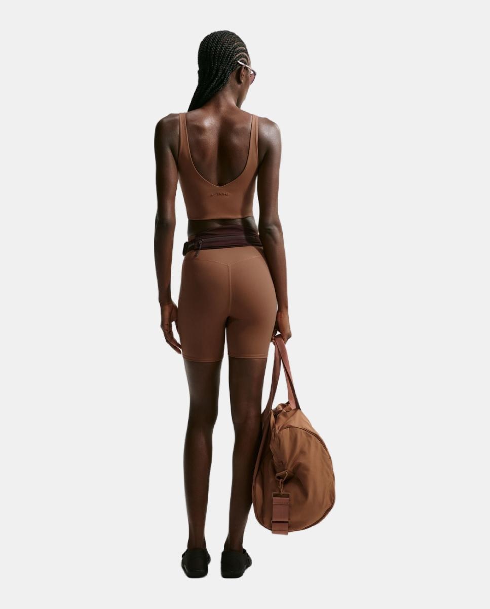Malla corta de mujer Matte 5'' NikeSKIMS - Marrón Marrón-2