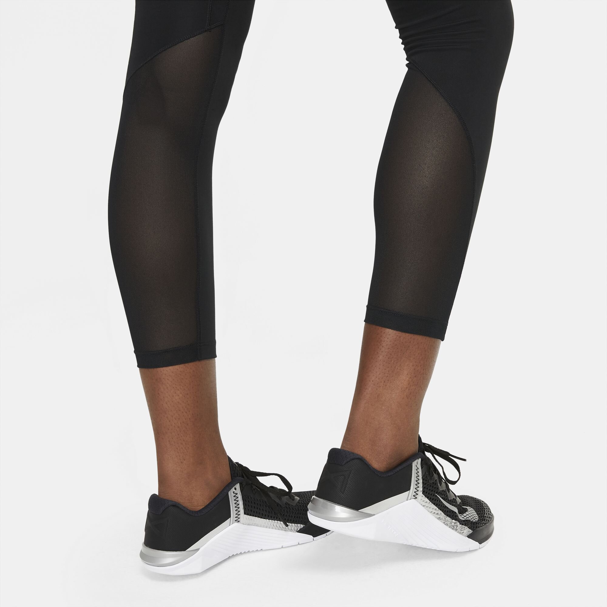 Leggings de Mulher One Mid-Rise 7/8 Preto-4